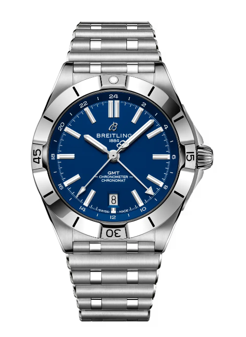 Review Breitling Chronomat Automatic GMT 40 NFL Indianapolis Colts Edition Replica watch A32398D51C1A1